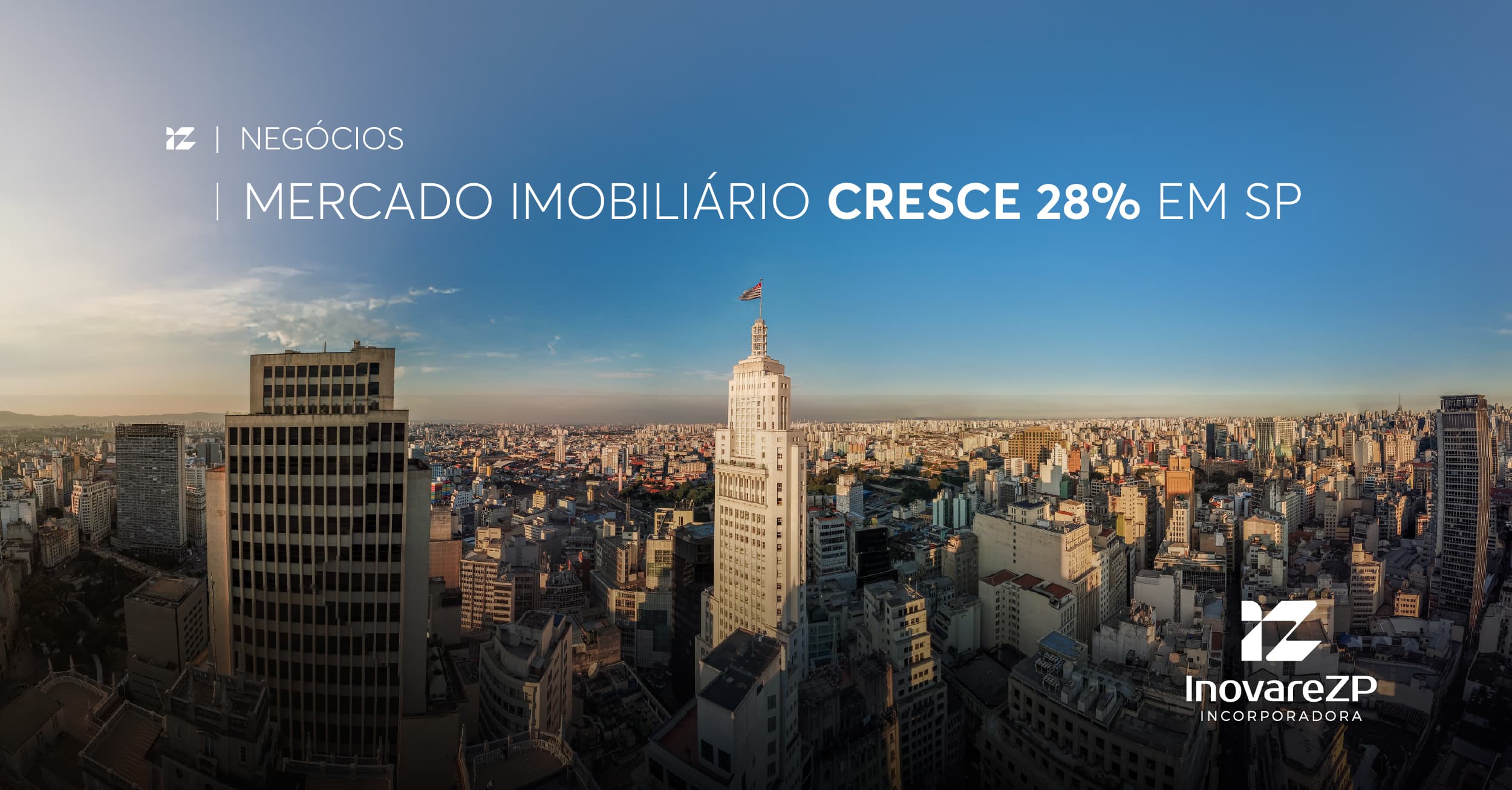 Mercado Imobiliário em São Paulo cresce 28%